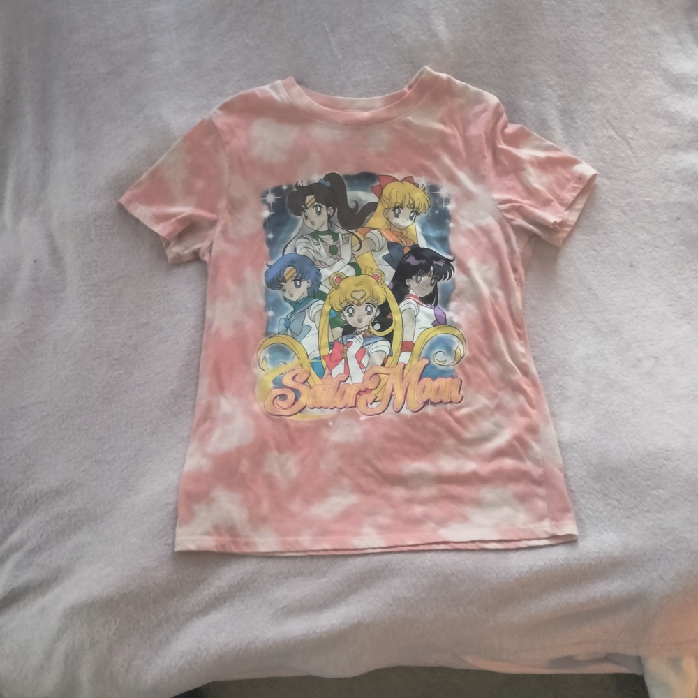 Sailor Moon Kids Pink T-Shirt